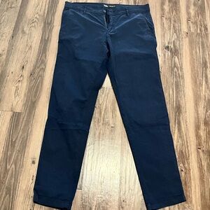 Men's Zara slim chinos in Navy